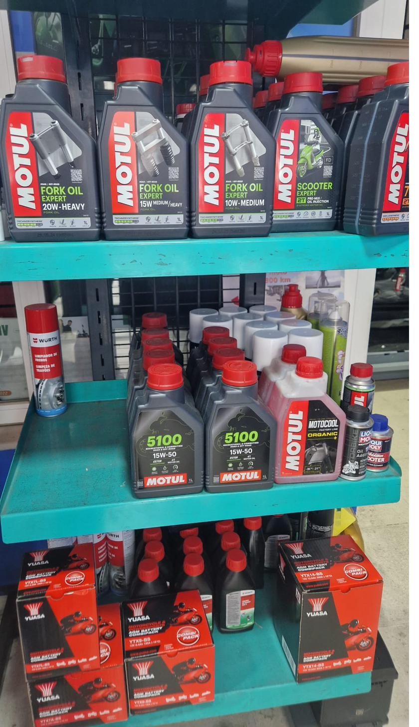 Recambios y aceites